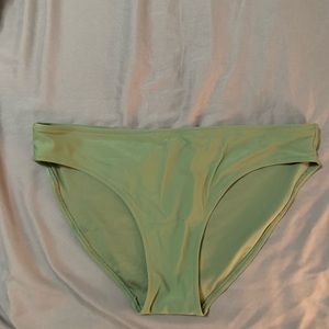 aerie sage green bikini bottom size L